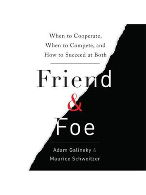 Friend and Foe - Audiobook